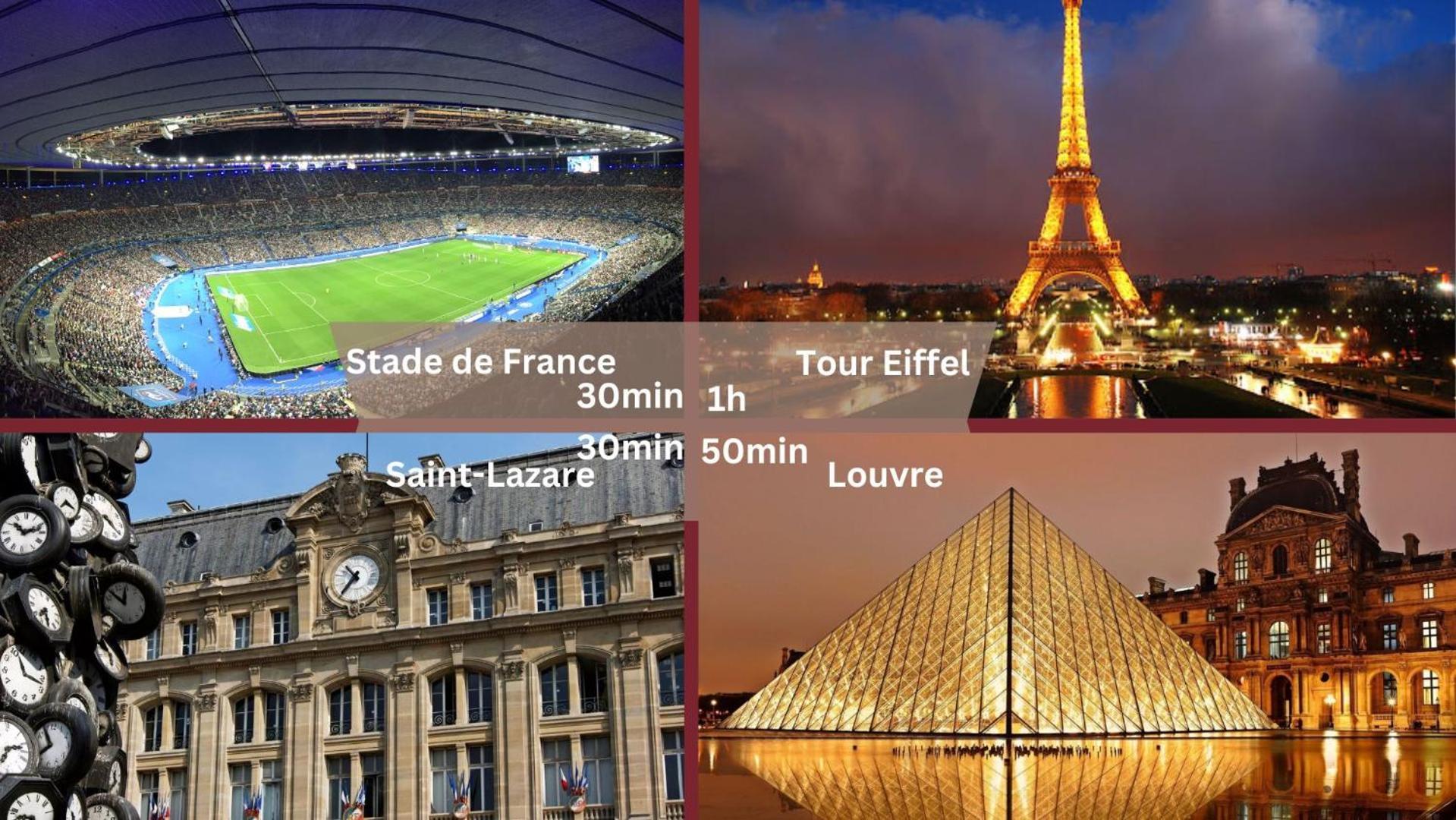 Destiny Appart' Paris -Beauvais-Orly- Podcasts- Stade De France Stains Eksteriør billede